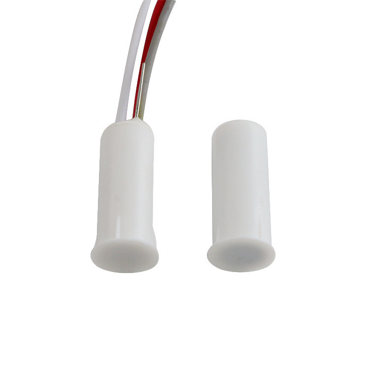 . Wired Magnetic Door Contact Reed Switch No Nc Door Sensor Switch For -