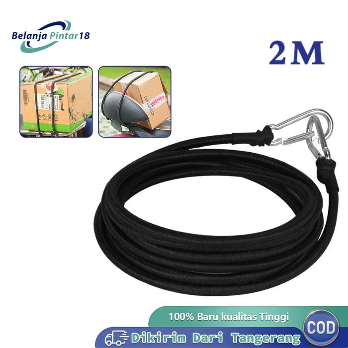 TALI BAGASI STRAP MOTOR TALI MOTOR SERBAGUNA PANJANG 2 METER TALI DEREK AKSESORIS MOTOR TERBARU