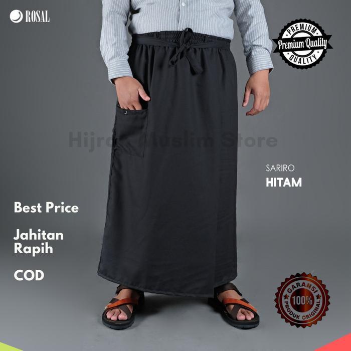 Sarung Celana Instan Rosal Dewasa Polos Original Jumbo Pria Premium Bahan Katun Madinah Polos Warna