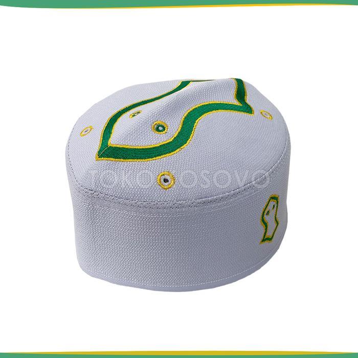 Peci Malaysia Motif Terompah Nabi, Palestina, Kembang, Wajik, Kopiah Haji Pria Songkok Malaisia