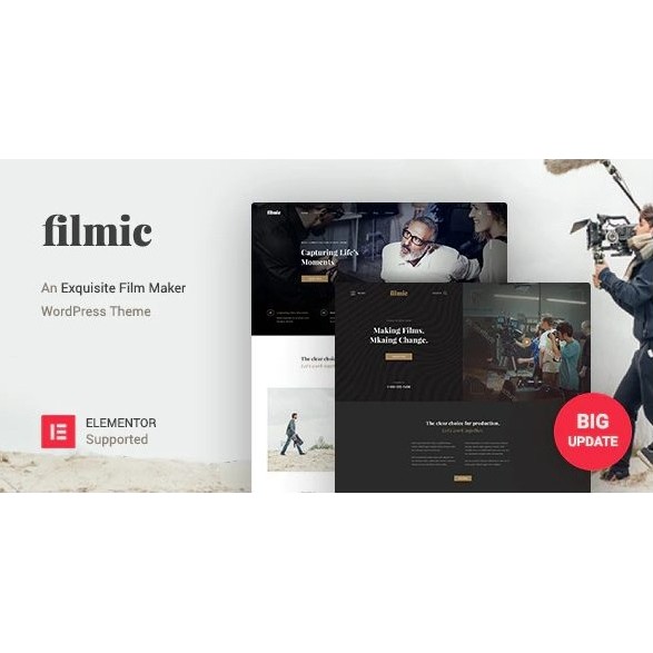 Filmic – Movie Studio & Film Maker WordPress Theme