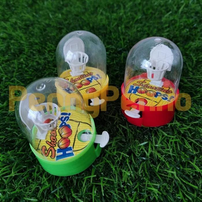 Mainan Anak Bola Basket Tembak Jari Mini / Bola Basket Masuk Ring