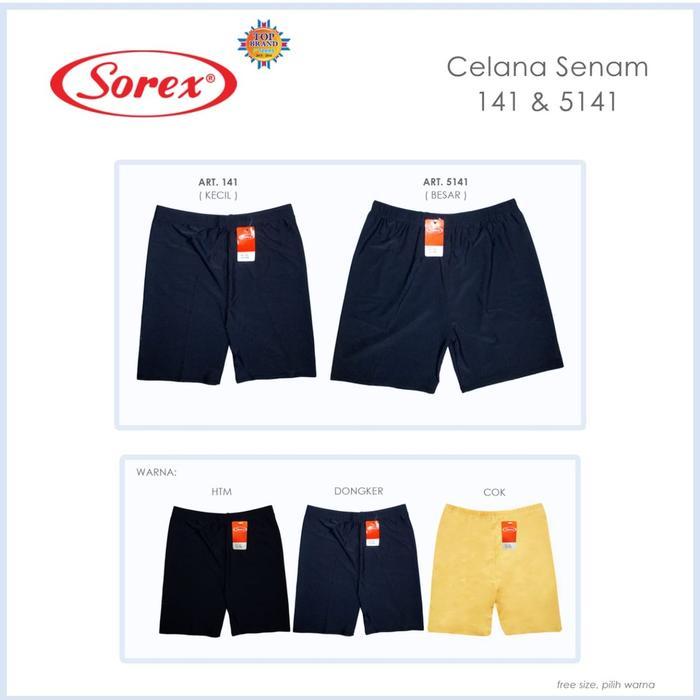JUAL CELANA SENAM SOREX / LEGGING PENDEK / SHORT PANT 5141 TERMURAH