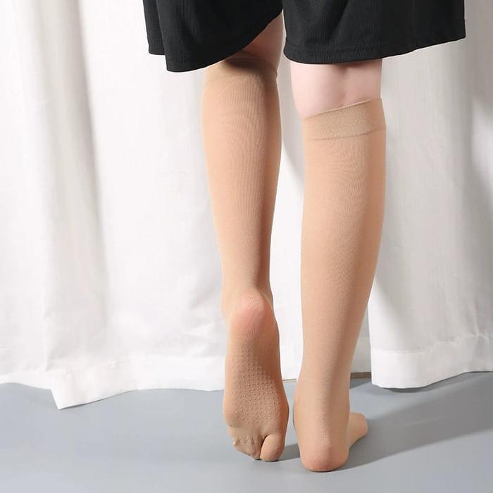 Ivshop - Kaos Kaki Anti Licin Kaos Kaki Stoking Jempol Panjang Selutut Kaos Kaki Kulit Ukuran