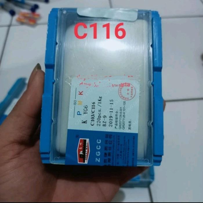 Mata Widia C116 YG6 -mata pahat widia
