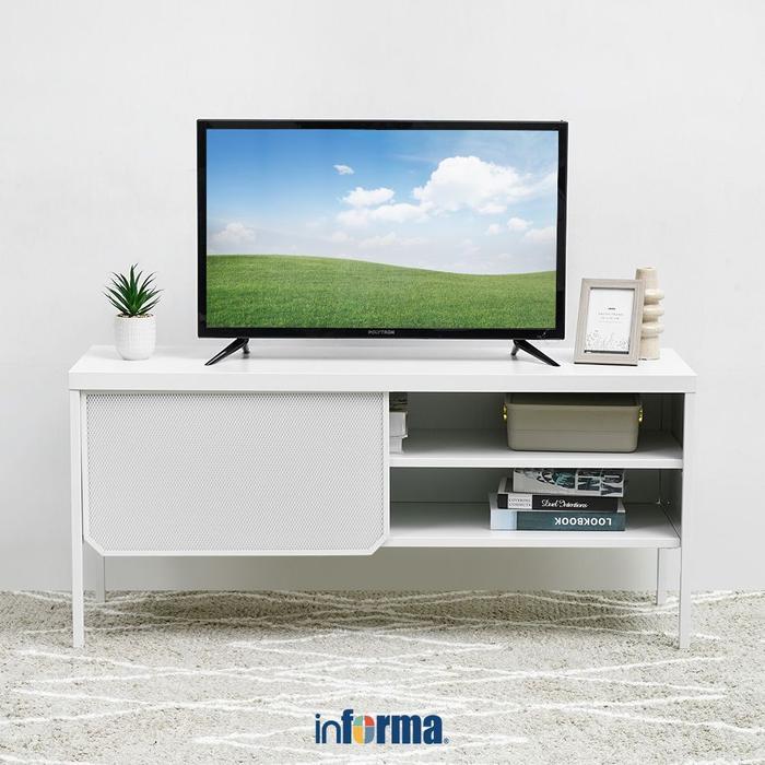 Informa Spencer Rak Tv - Putih Meja Tv Bufet Tv Kabinet Rak Audio Meja Panjang