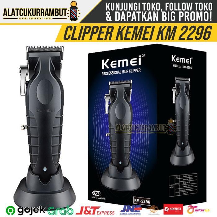 Kemei 2296 Mesin Cukur Rambut Alat Cukur Rambut Hair Clipper Kemei