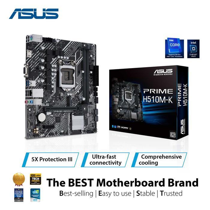 ASUS Prime H510M-K - Intel Motherboard LGA1200
