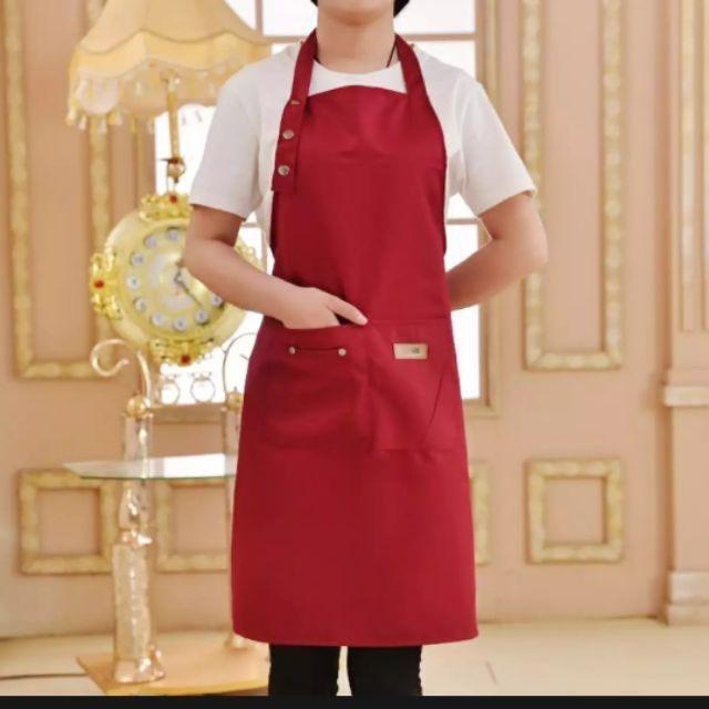 Apron Celemek Drill Korean Style/ Apron/ Celemek/ Barista
