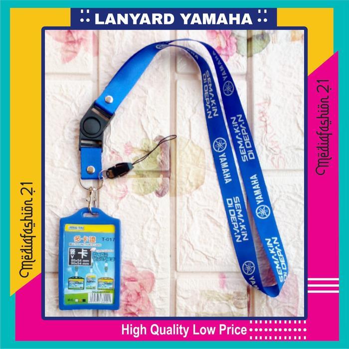 Yamaha Lanyard Id Card/Gantungan Id Card-Tali Strap (Paket Murah)