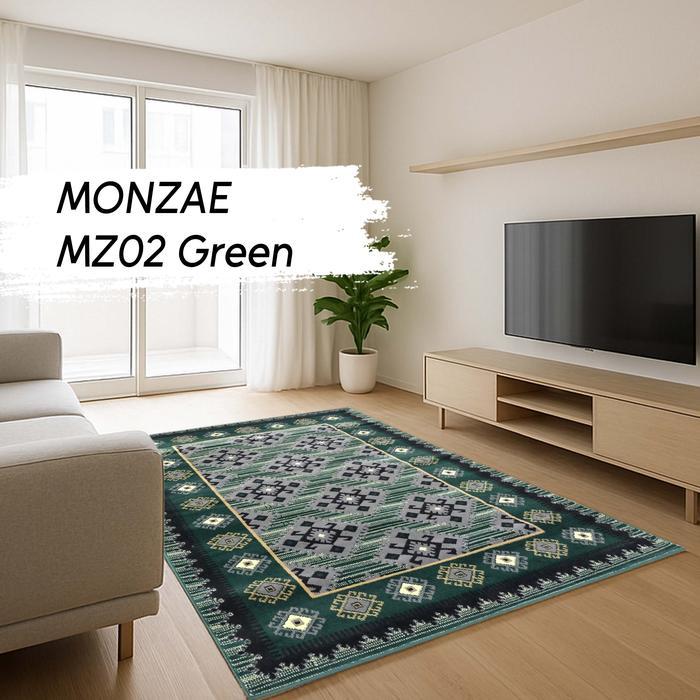 KARPET PERMADANI MIRZAE 160X210 GREEN Karpet Permadani