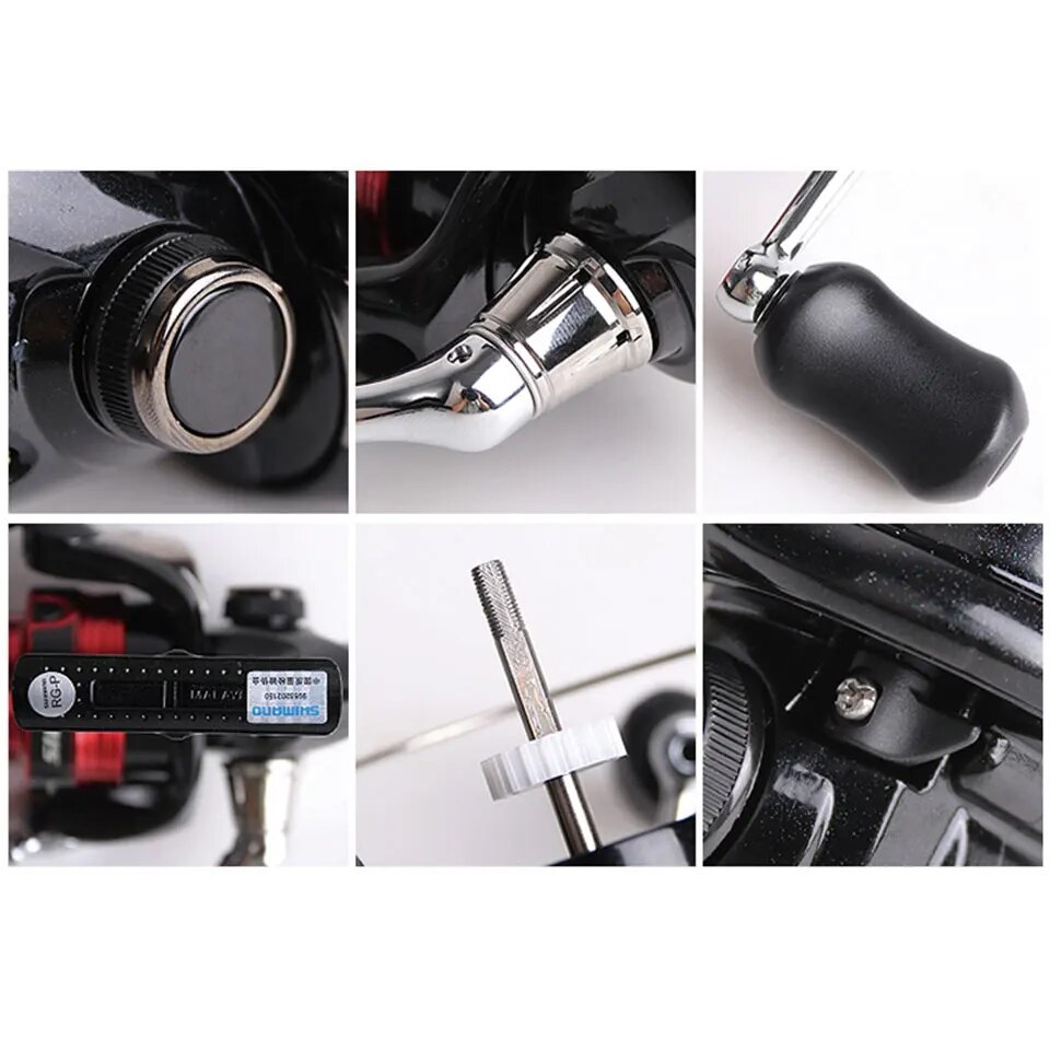 SHIMANO SIENNA Spinning Fishing Reel AR-C Metal Spool Both Freshwater and Seawater Can Be Used Max