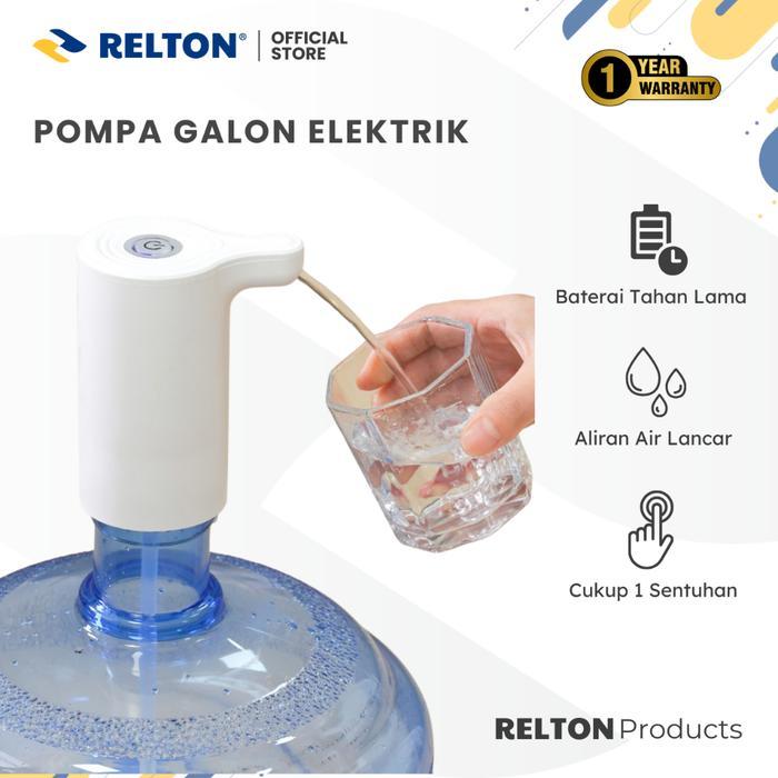 Lariss Maniss Pompa Galon Elektrik Kabel Type C Smart Pumping Unit Rechargerable Pompa Galon Garansi