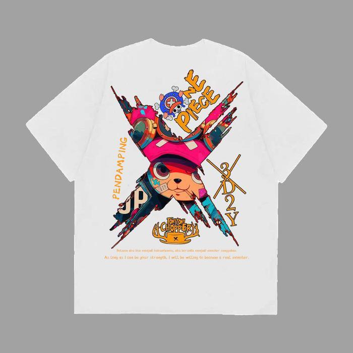 Kaos Anime Chopper One Piece 3D2Y - Outfit Wibu Aesthetic