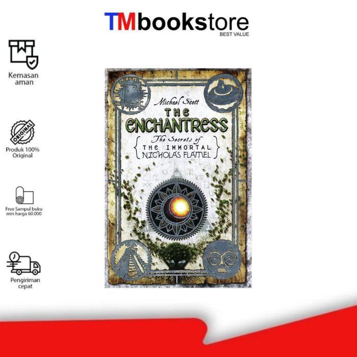 BUKU THE ENCHANTRESS (SC) KARYA MICHAEL SCOTT VERSI INDONESIA