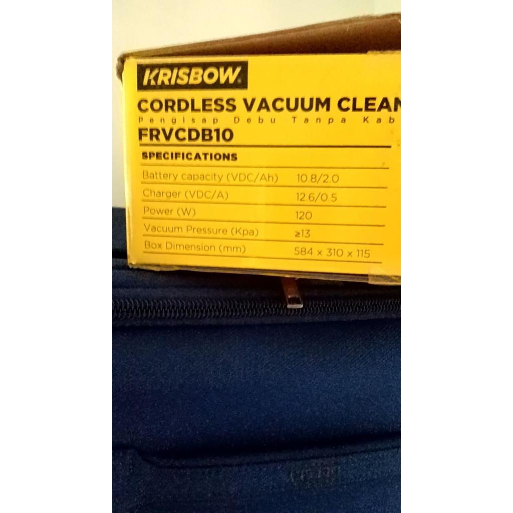 Charger Cocok BUAT KRISBOW CORDLESS VACUUM CLEANER FRVCDB10