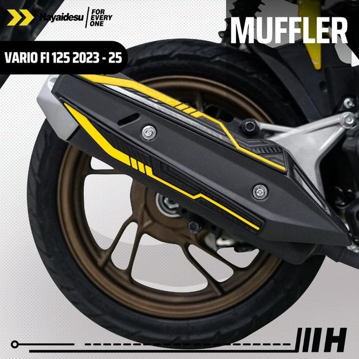 Hayaidesu Vario 125 FI 2023-2025 Body Protector Muffler Cover *