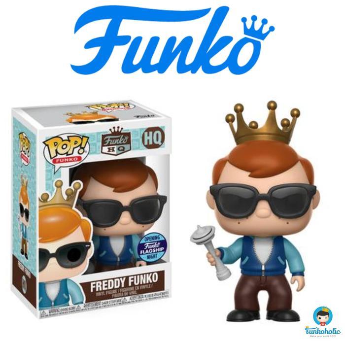 Terlaris Funko Pop Freddy Funko With Space Needle (Funko Hq Exclusive) Best Quality