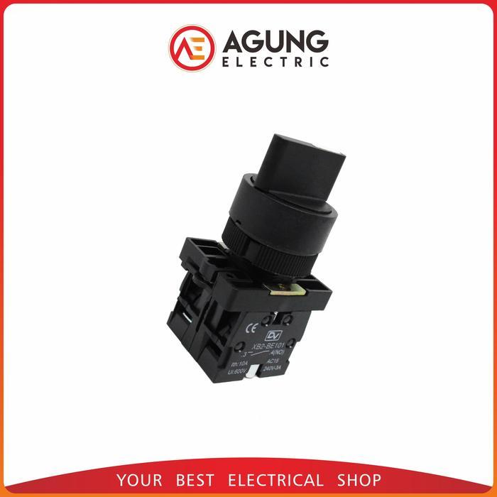 ` Selector Switch DV 3Posisi Plastik XB2 Series - Spring Return
