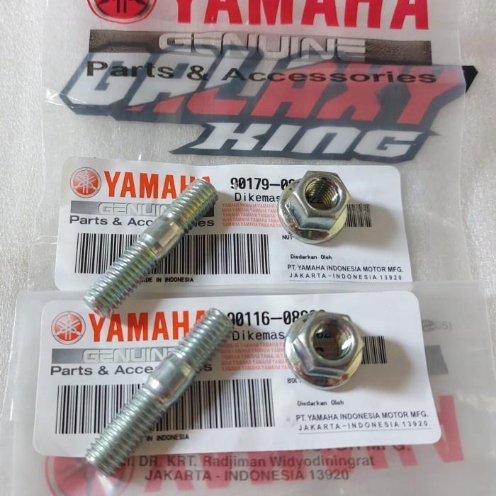 baut mur tanam set knalpot aerox 155 nmax lama new jupiter mx original