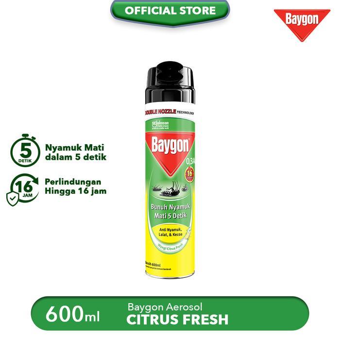 ` Baygon Aerosol Citrus 600 ml