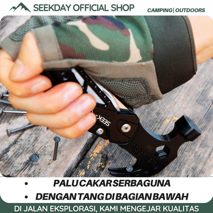 SEEKDAY PALU MULTIFUNGSI PALU TANG LIPAT MULTIFUNCTIONAL AXE - ALAT MULTIFUNGSI - PALU MULTIFUNGSI -