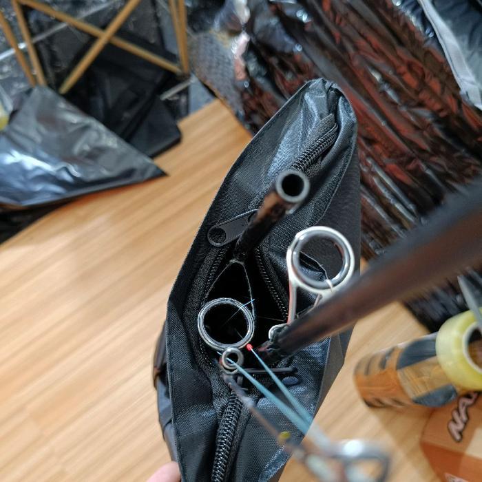 Shimano Tas Pancing Kotak Joran Tegek & Rill Anti Air 80Cm-120Cm Bahan Poliester 420 Fleksibel