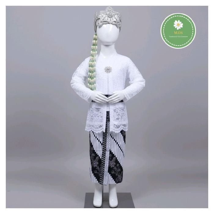 KOMPLIT BAJU ADAT SUNDA ANAK PEREMPUAN BAJU KEBAYA ADAT SUNDA ANAK KEBAYA SIGER ADAT SUNDA ANAK