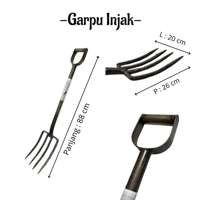 GARPU TANAH / GARPU INJAK / GARPU TANAH INJAK BESI BETON