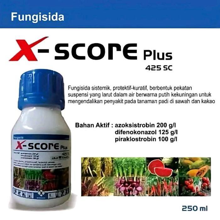 ` X-SCORE Plus 425 SC 250ml fungsida dengan sistemik penyakit padi