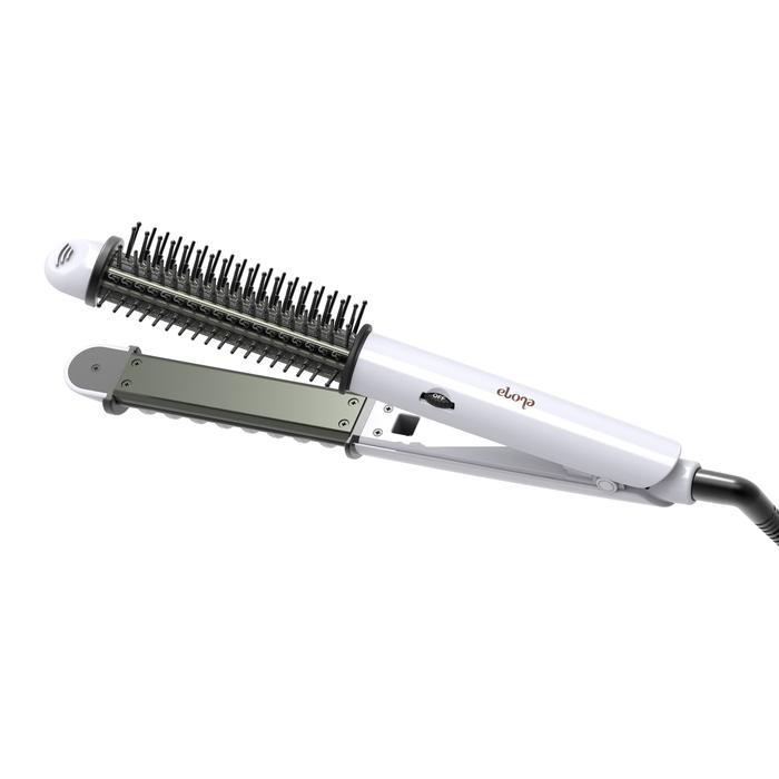 [Goto Beauty Stlye] Maa Zee Naa ~ Hot Brush Iron ( Sisir Catok 2In1 Lurus Keriting )