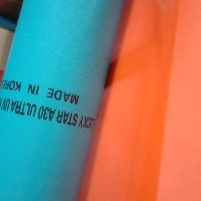 terpal plastik Korea A30 bebas costum ukuran