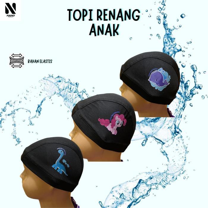NANO SPORTSWEAR TOPI RENANG ANAK / PENUTUP KEPALA RENANG