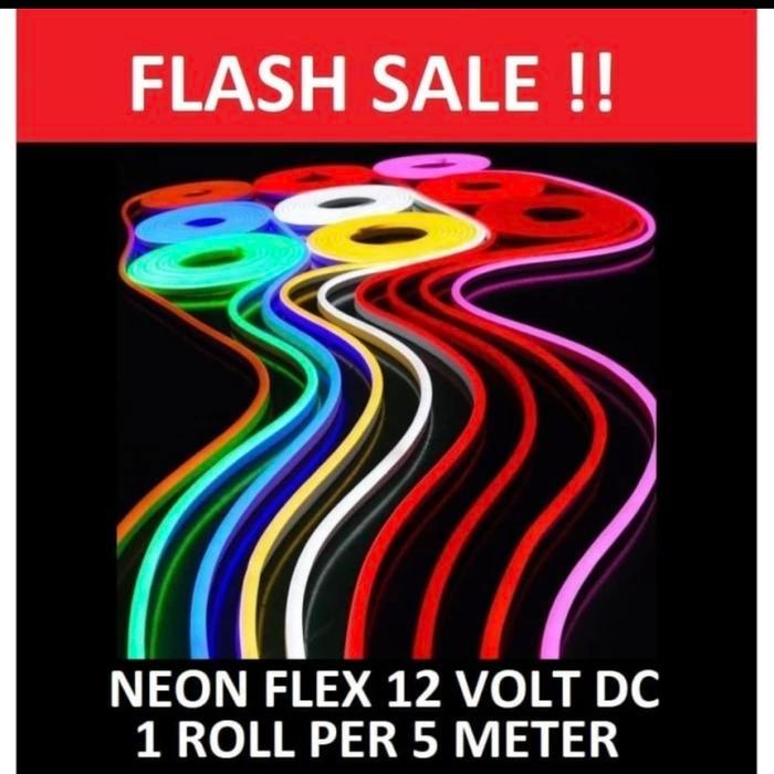 HARGA DISKON Lampu Neon Flex Led Selang Flexible DC