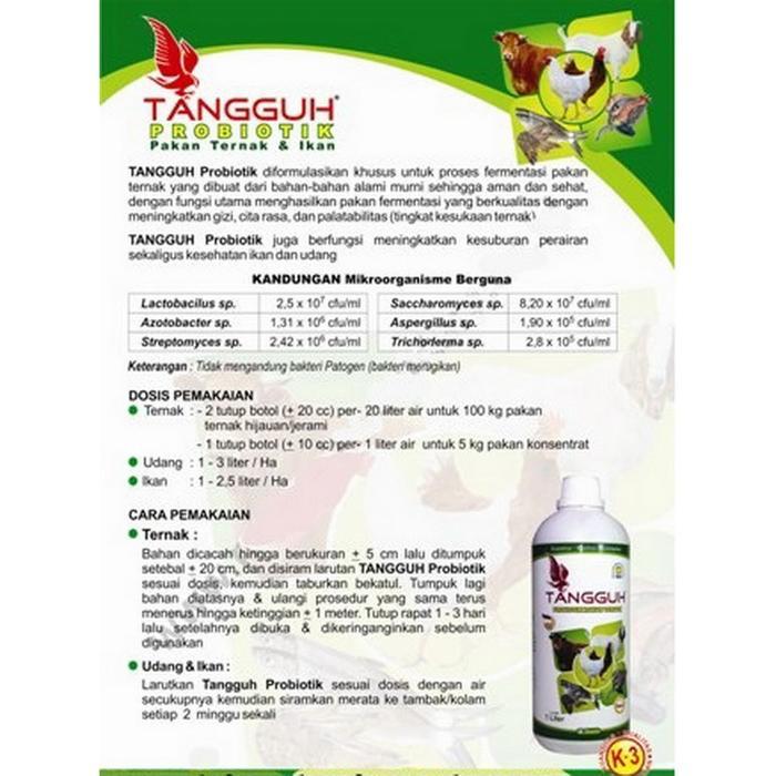 TANGGUH PROBIOTIK NASA SUPLEMEN UNTUK MEMBUAT PAKAN TERNAK DAN IKAN