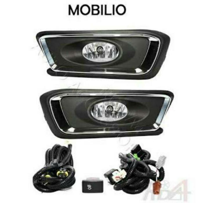 Foglamp Fog lamp Honda Mobilio / Lampu Kabut Mobilio Komplit 2014 - 2018