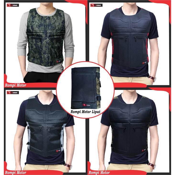 Rompi Motor Lipat Pelindung Dada Smart Vest Premium