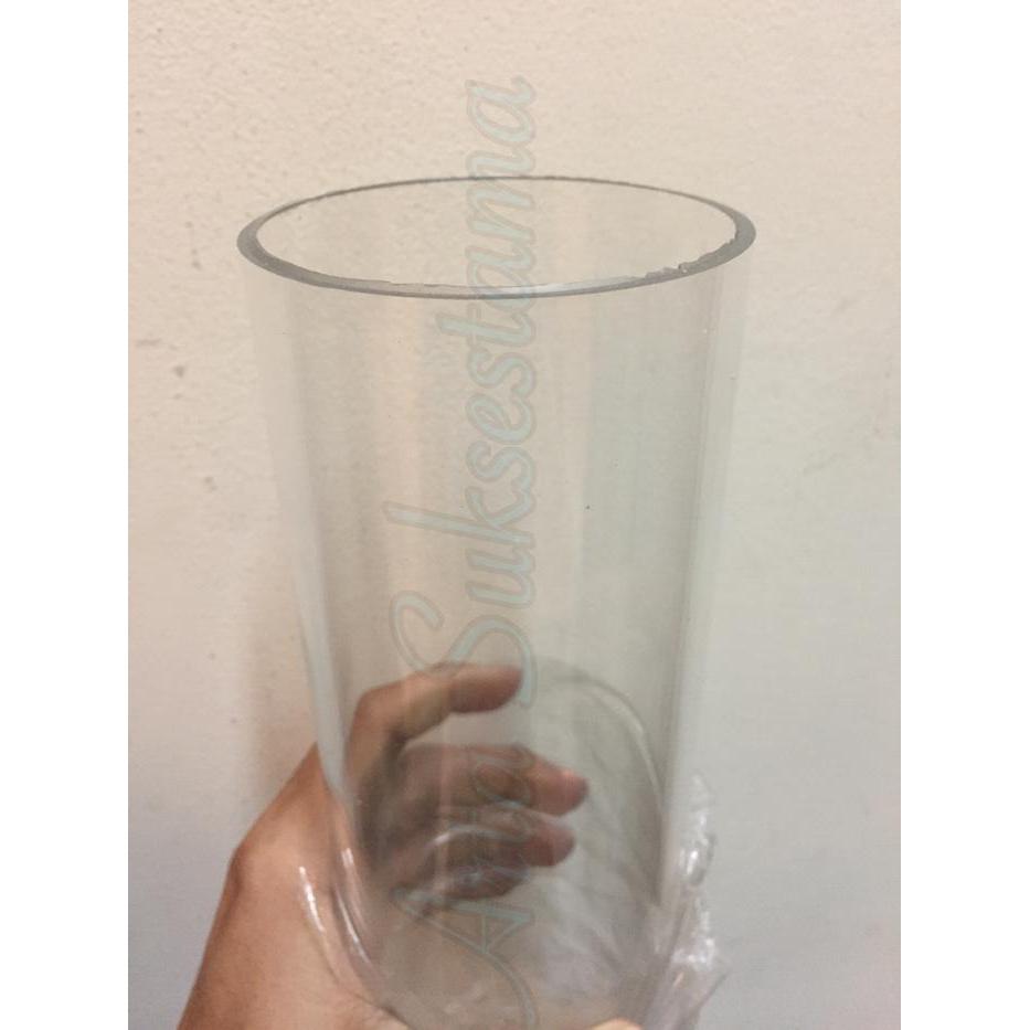Pipa Akrilik OD 15cm tbl 5mm / Custom Acrylic Pipa Tabung