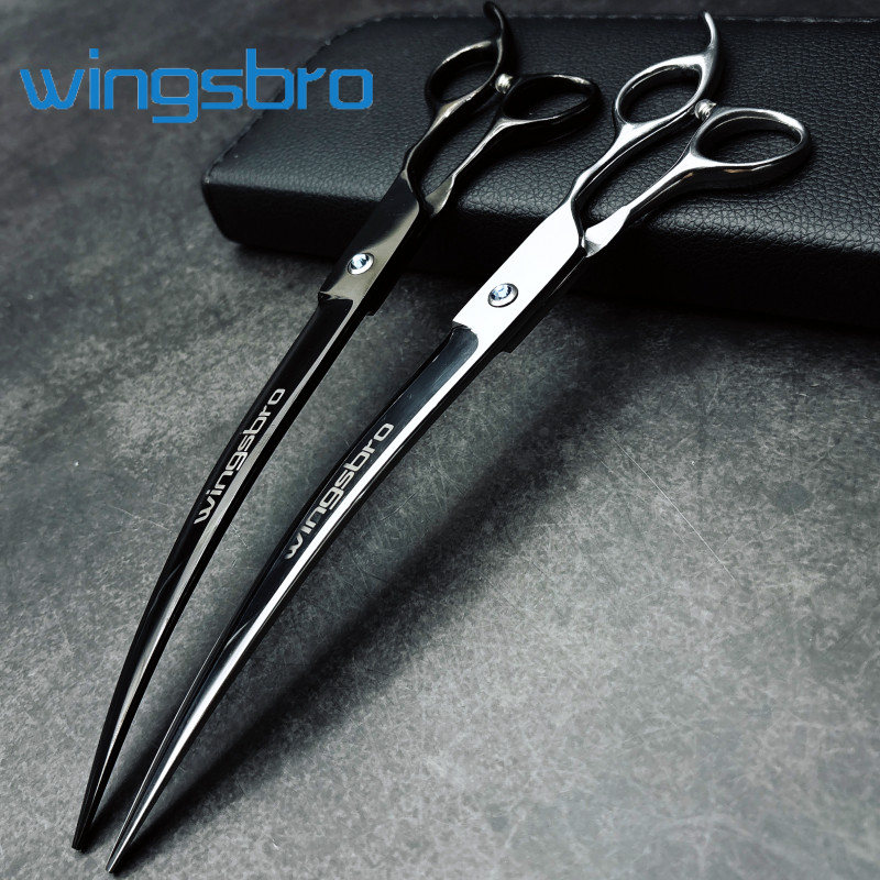 wingsbro 9 inch Professional Pet Grooming Scissors, Animal Hair Trimming for Dog, Dog Grooming