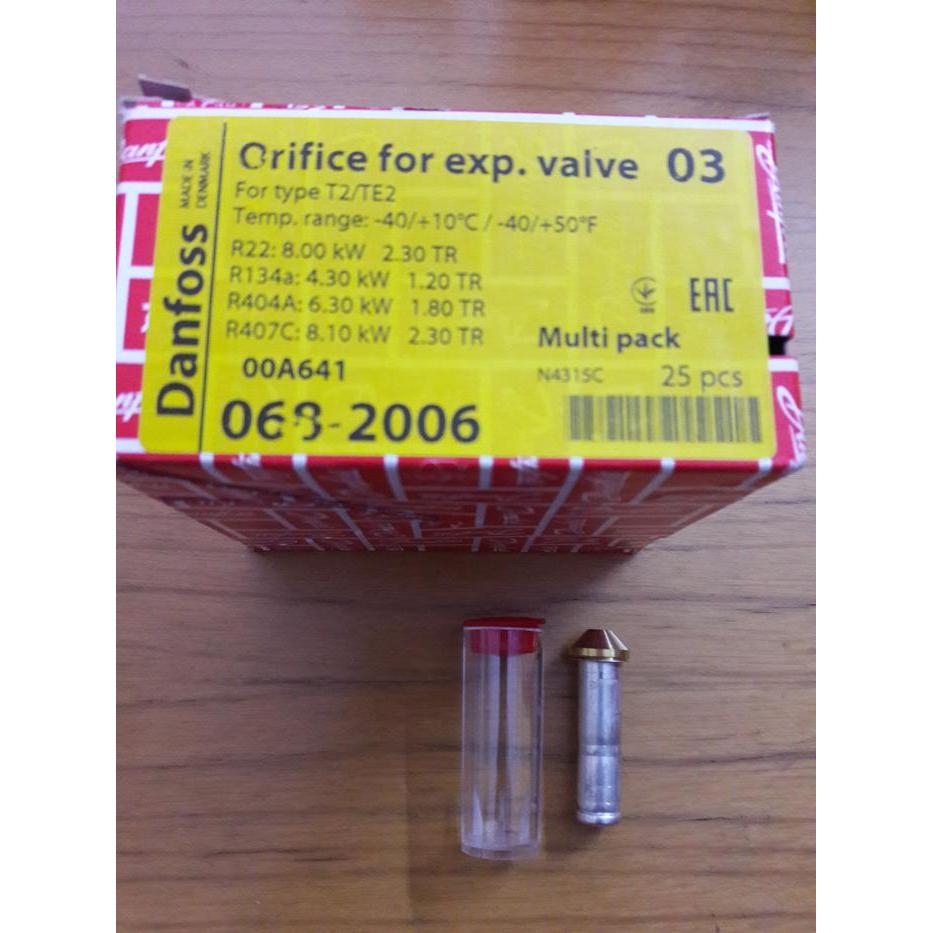 Danfoss Orifice No. 03
