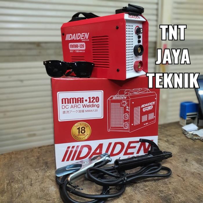 Mesin Las Daiden Mmai 120 / Travo Las Inverter Daiden Mmai 120 900Watt