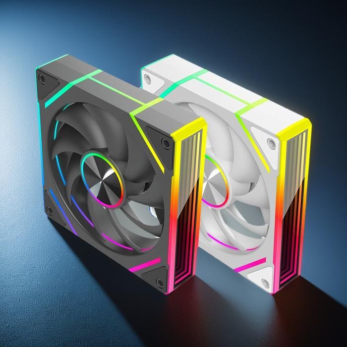 Coolmoon Hifrost Prism 8 Pro Argb Pwm Fan Case 12Cm