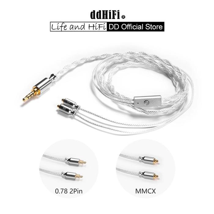 ddHiFi DD HiFi M120A M120B M120 M 120 Upgrade Cable Earphones with Microphone