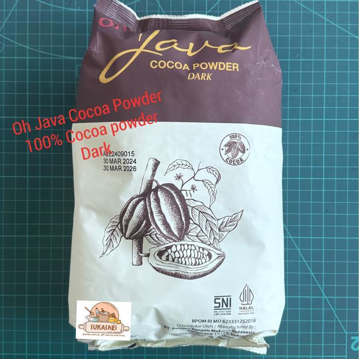 Oh Java Cocoa Powder Dark 1Kg Coklat Bubuk Cacao Powder Chocolate Cokelat Oh! Java