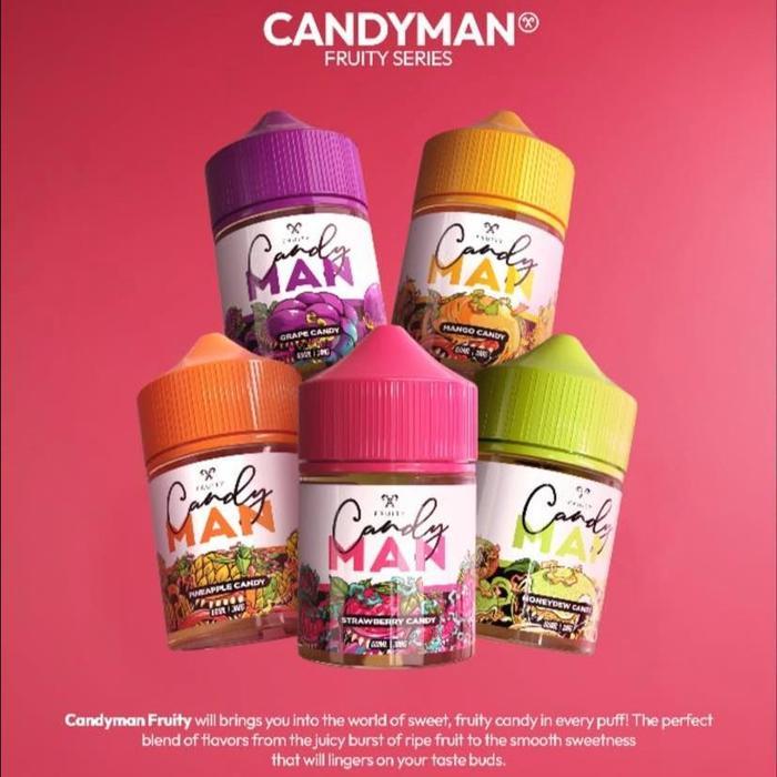 BV CANDYMAN GRAPE FRUITY SERIES 60ML 3MG BY CANDY MAN JUICE