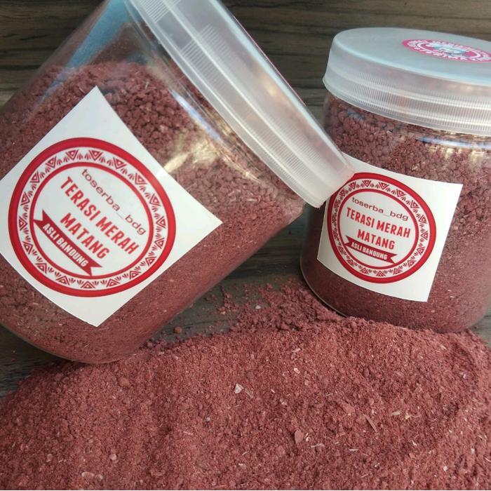Terasi Merah Bubuk Matang Jumbo