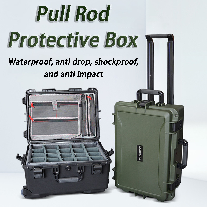 Pull Rod Protective Box Multifunction Precision Instrument Safety Protection Boxes Waterproof