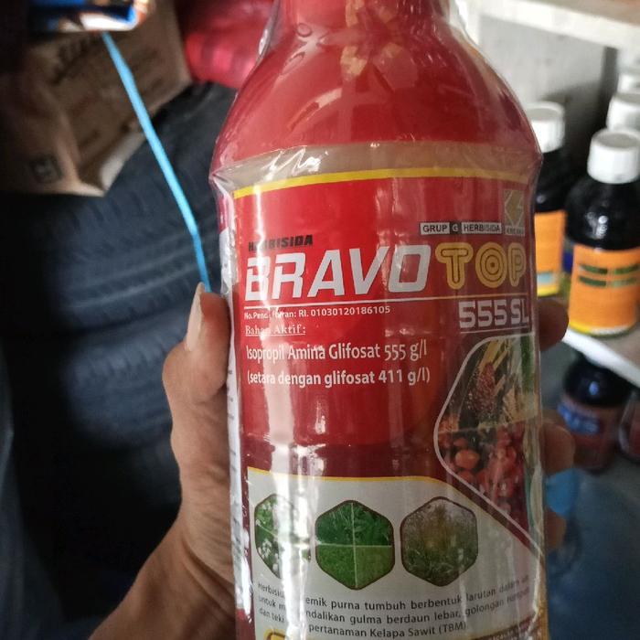 Bravo Top 555 SL - Herbicide Amrita Glifosat 555 g/l untuk Pembersihan Tanaman