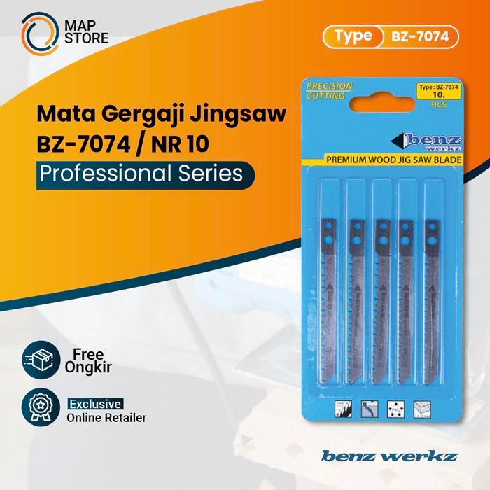 sintayanistore12 Jigsaw Blade Premium 10 / Mata Gergaji By Benz Werkz