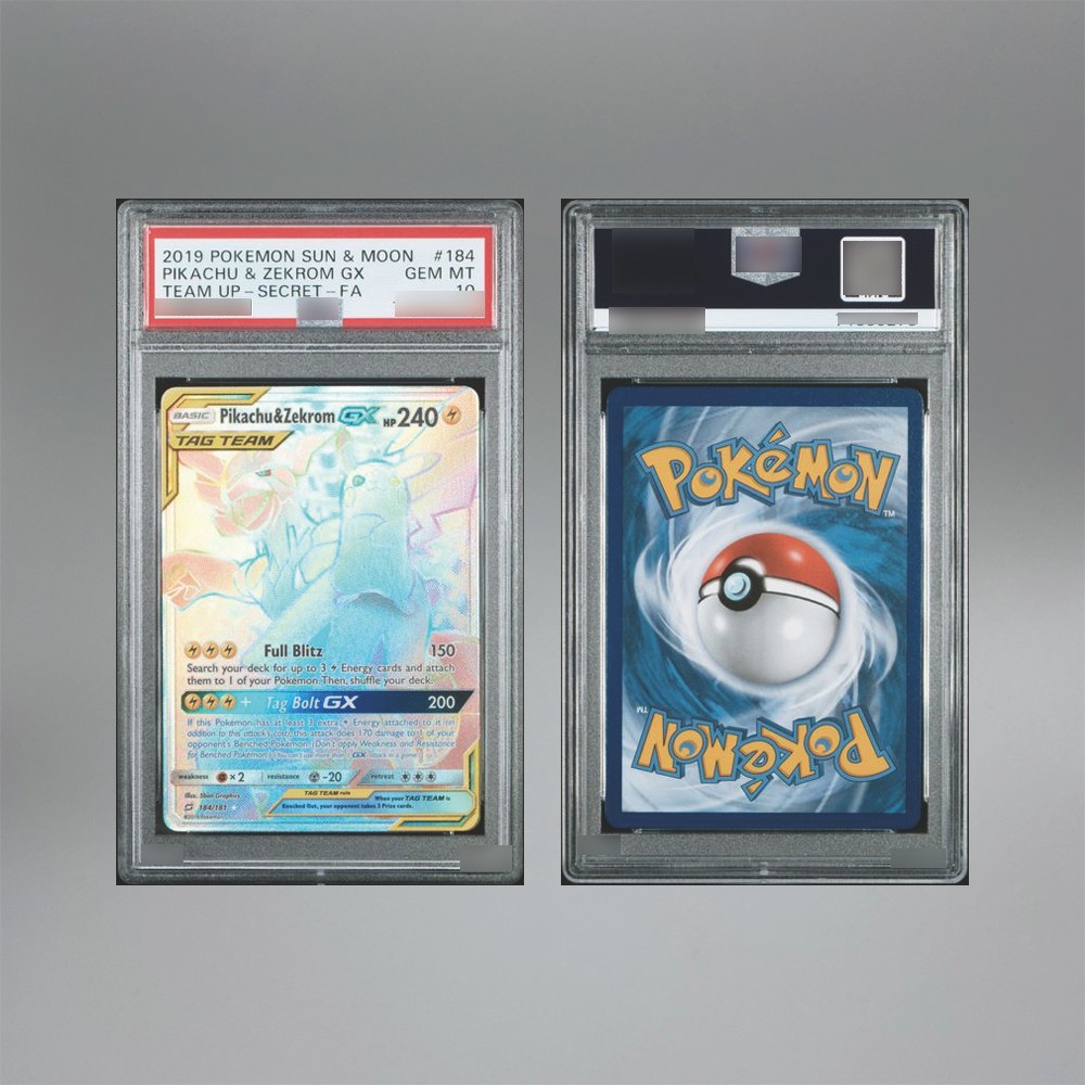 DIY PTCG Self-made English Version Sylveon Gengar & Mimikyu Lugia Mimikyu GX 10Points Rare Rating